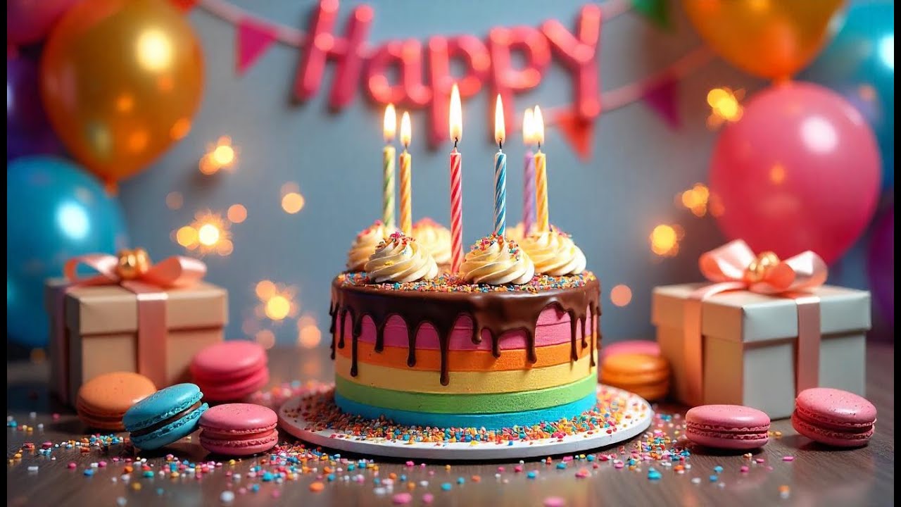 SING ALONG BIRTHDAY SONG 🎤 | Happy Birthday With Names & Fireworks