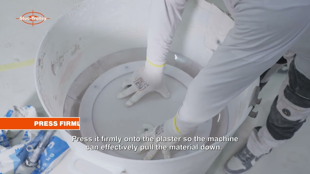 Stuc-Trolley: The World’s Lightest 24 kg Plaster Spraying Machine Explained