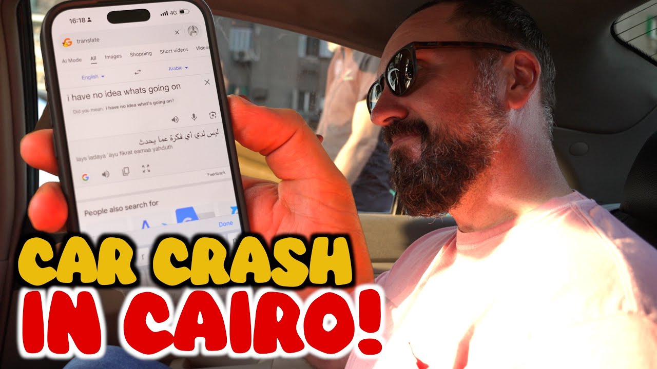 DRIVING in CAIRO is VERY DANGEROUS... **ask PETER FINCH...**
