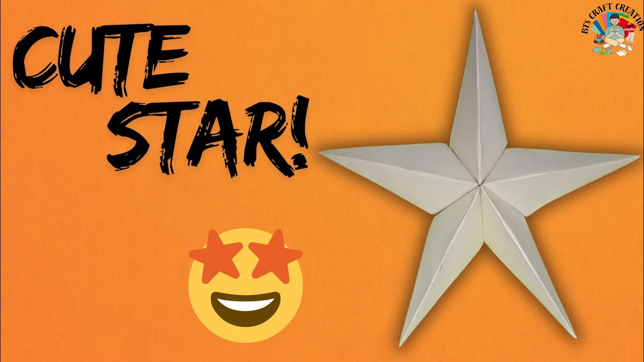 Cute Origami Paper Stars ⭐Quick & Easy DIY  #diy #papercrafts #craft #art #paper 