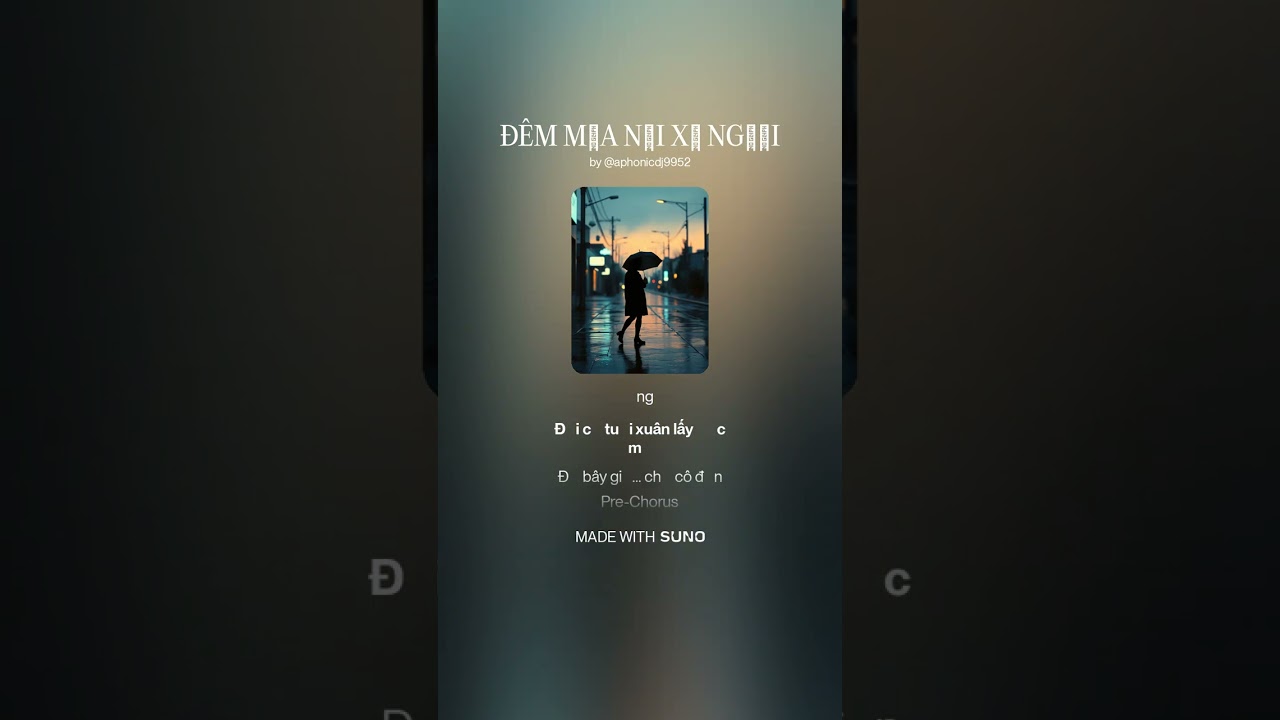 ĐÊM MƯA NƠI XỨ NGƯỜI