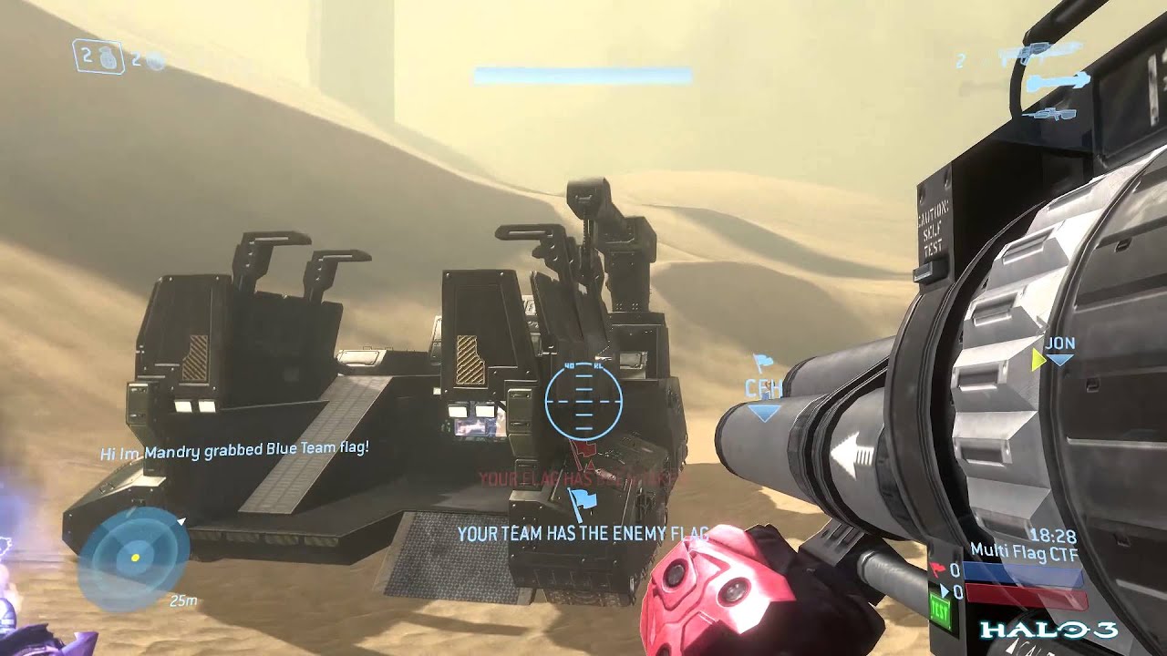Halo 3 - Big Team Battle Capture the Flag - Sandtrap (XBOX ONE)