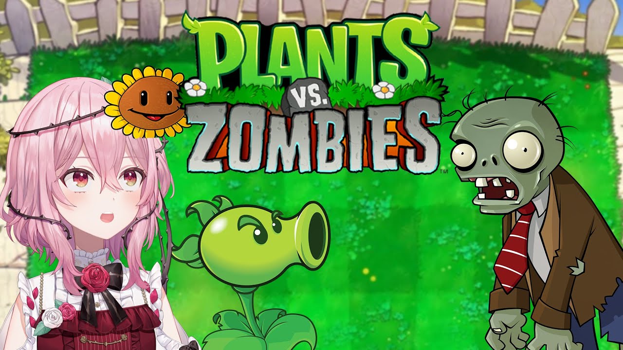 【PLANTS VS ZOMBIES 】i am plant