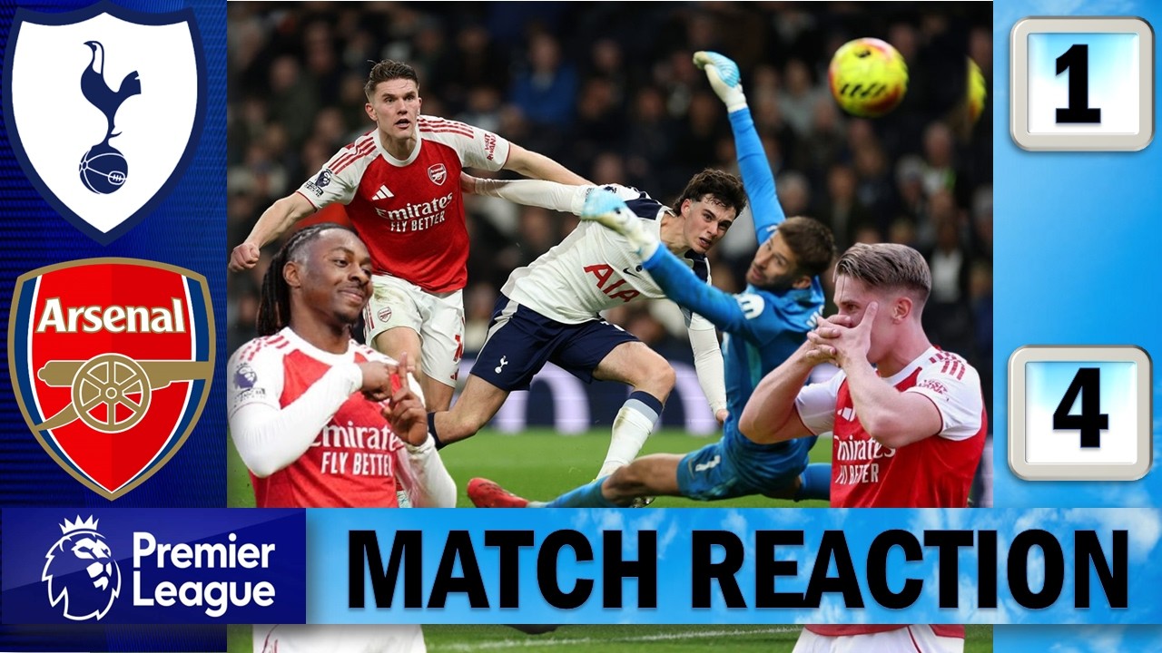 Arteta's Army Back To Winning Ways !!!! Tottenham 1 - 4 Arsenal | Match Reaction !!!