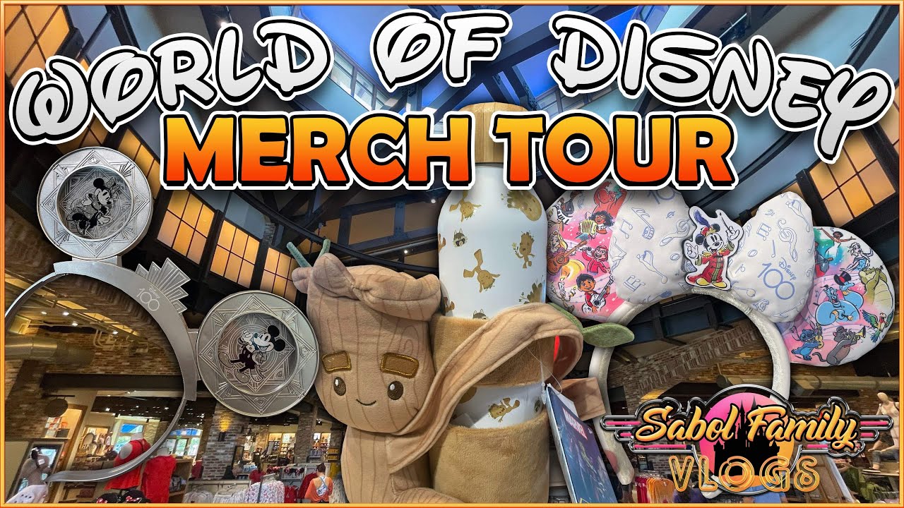 WORLD OF DISNEY New Disney Merchandise Shopping Tour | Disney Springs July 2023 - Walt Disney World