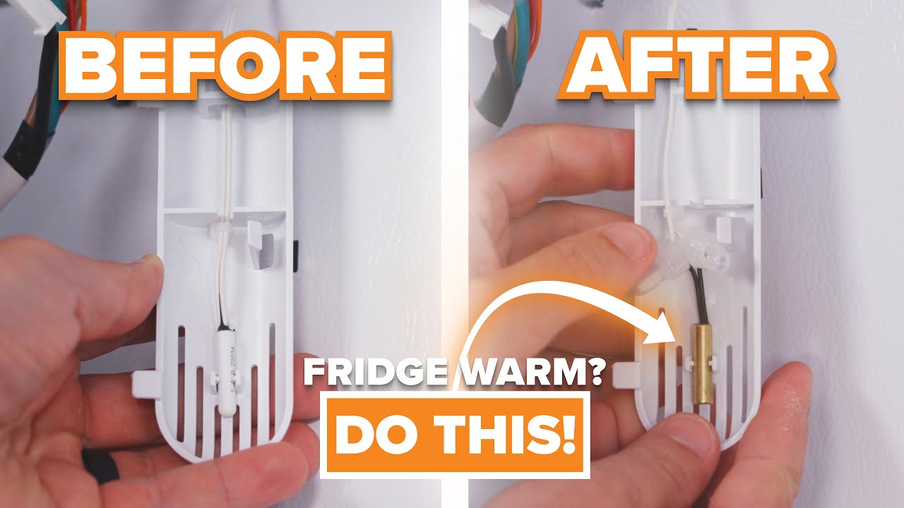 How to replace Thermistor Kit part # W10316760 on your Whirlpool Maytag KitchenAid Refrigerator