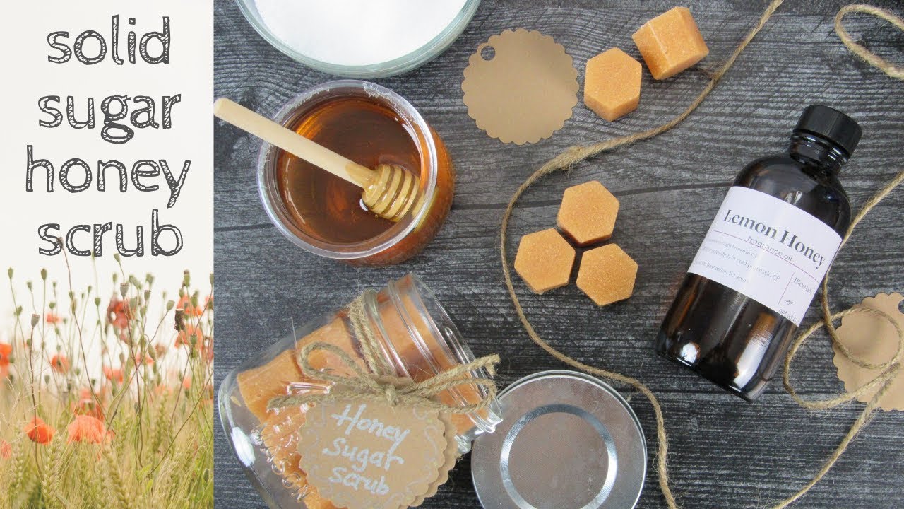 Solid Sugar Honey Scrub