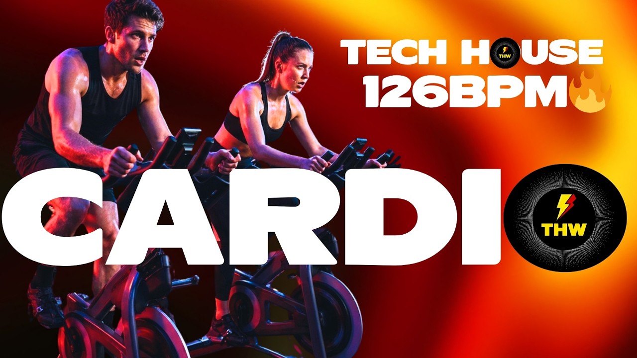 🔥 LIGHT CARDIO ⚡ Tech House + Violin Energy | 126 BPM Running Mix