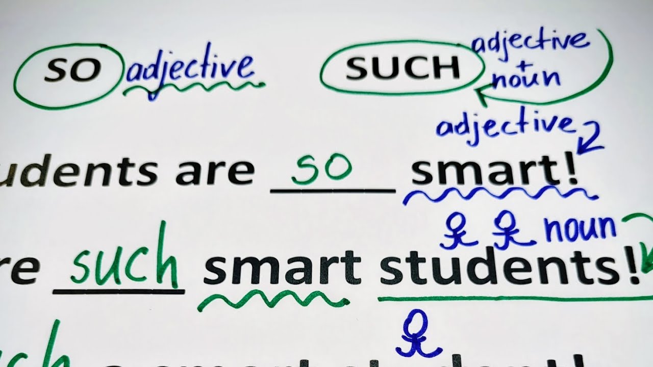 SO vs SUCH &mdash; Learn the Difference Easily! | English With Alina