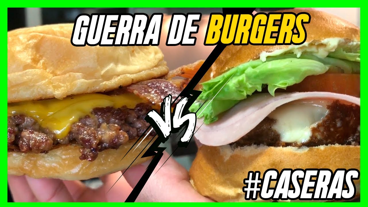Guerra de Burgers - Hamburguesa Actual versus Clasica