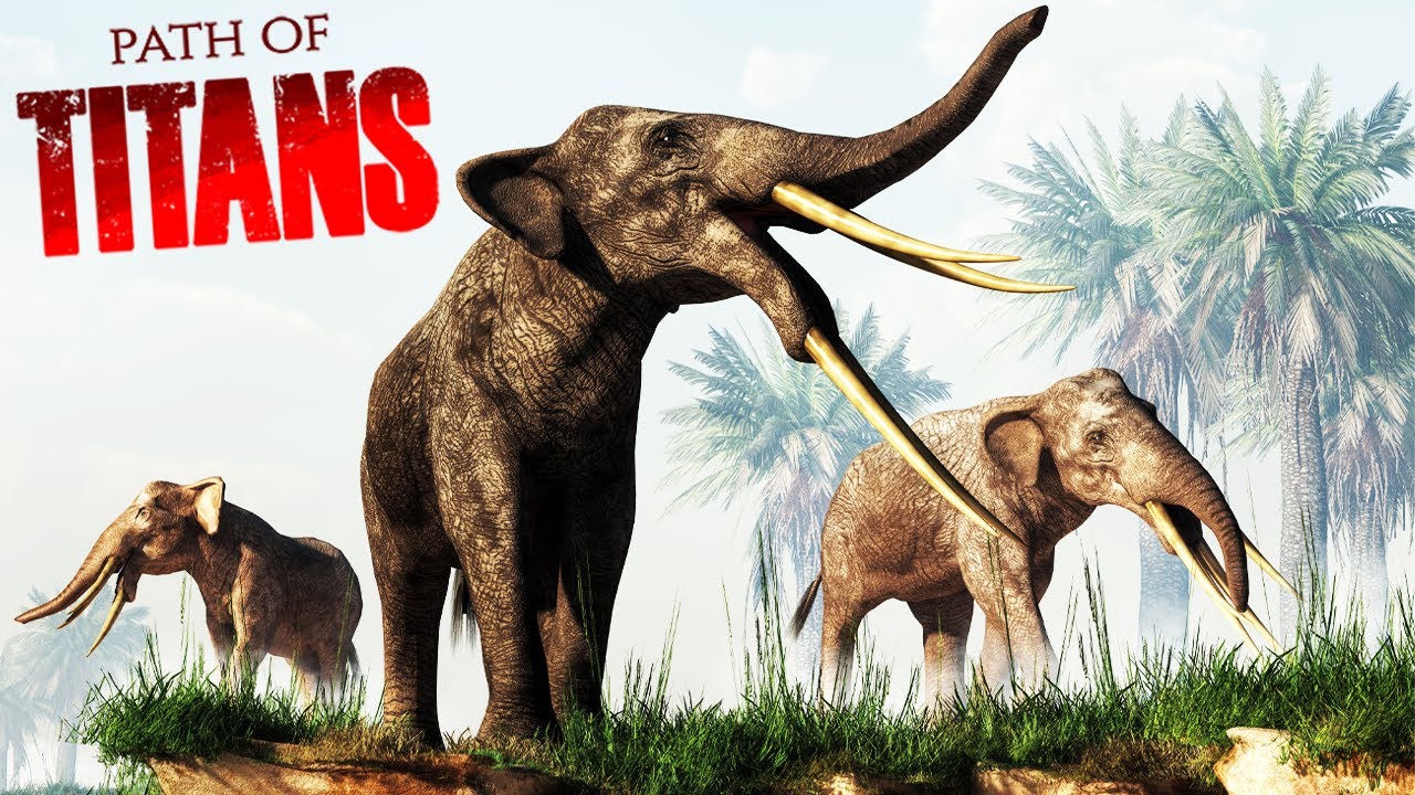 ВЫЖИВАНИЕ в роли нового МАМОНТ (Mammuthus Columbi) в Path of Titans