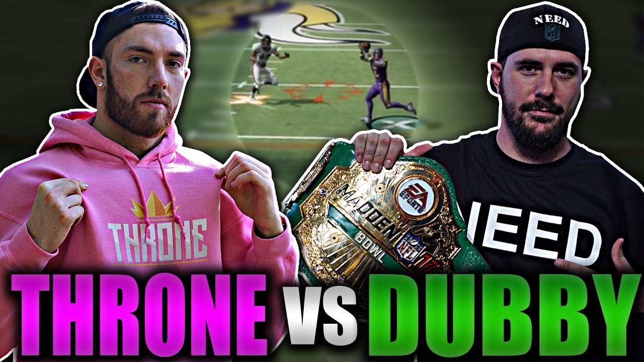 THRONE versus DUBBY (Madden Bowl Champion) -- Madden 20 Ultimate Team Gameplay