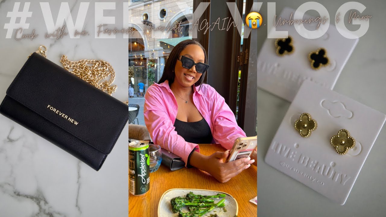 #weeklyvlog Cook With Me | Farmer's Market AGAIN | UnBoxing Jewellery And A New TedBaker Bag & More