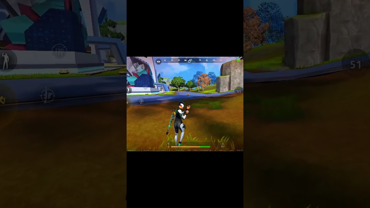 1 v 4 clutch 😱☠️ 