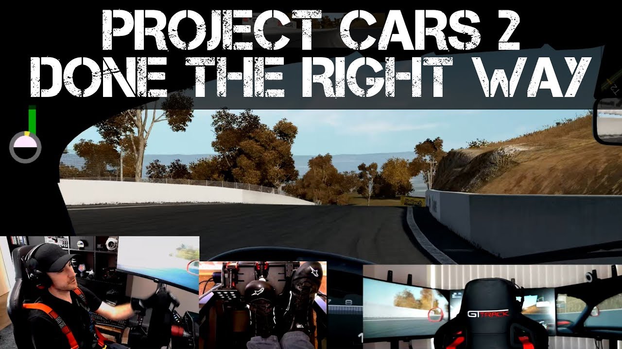 Project CARS 2 in a Motion Sim! - How to fix the stock Feedback + My Motion & Buttkicker Settings