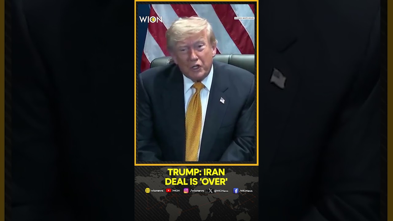US-Iran War: Trump Declares Iran Ceasefire Is 'Over' After Overnight Strikes | WION Shorts