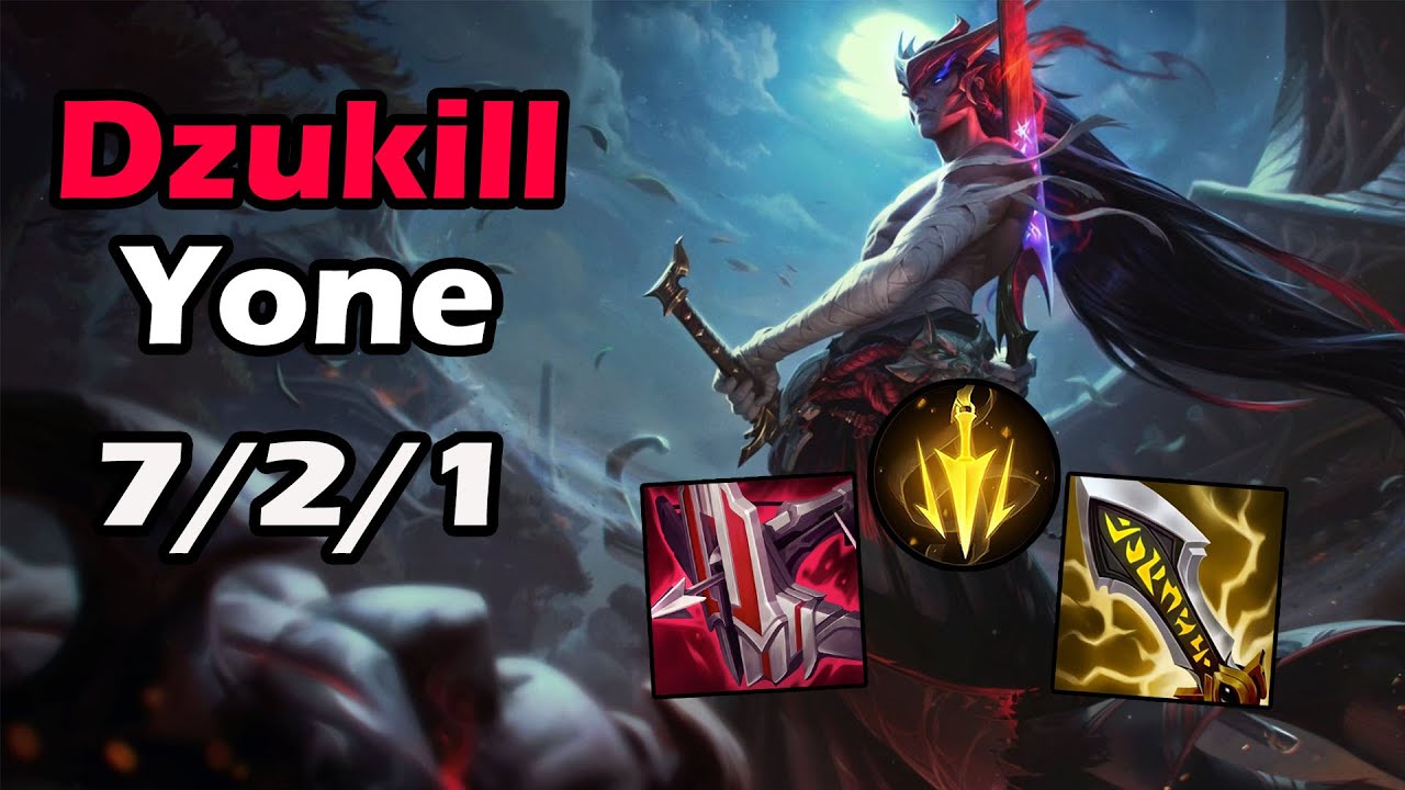 Dzukill Yone Top vs Kennen - League of legends Patch 12.11
