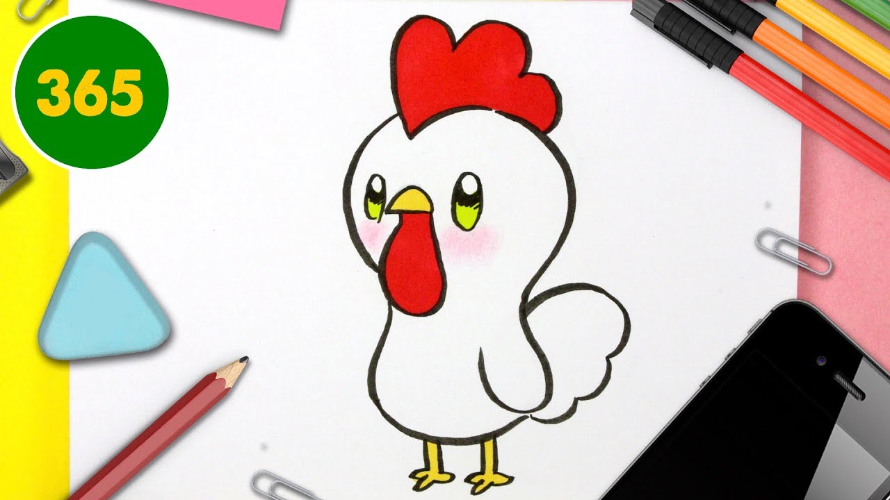COMMENT DESSINER UN COP KAWAII - dessins kawaii faciles - COMMENT DESSINER DES ANIMAUX KAWAII