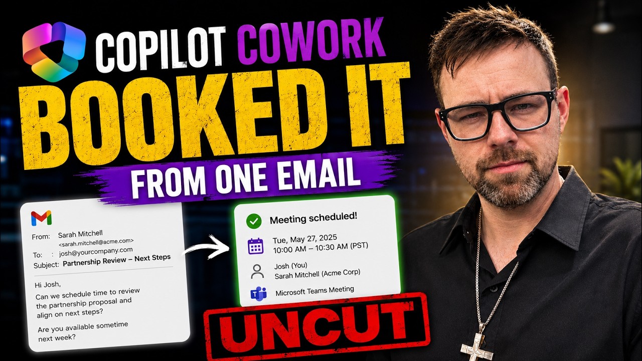Copilot Cowork Makes Scheduling Meetings Effortless