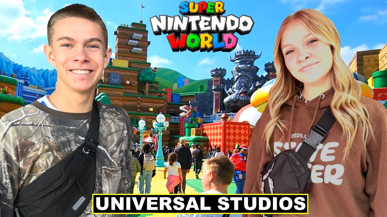 SUPER NINTENDO WORLD and BEST RIDES at UNIVERSAL STUDIOS 2025!