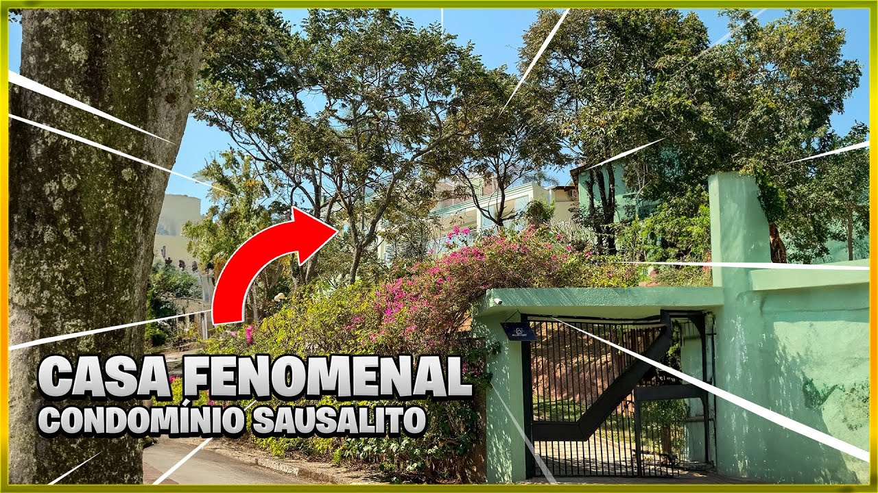CASA NO CONDOMINIO SAUSALITO NA SERRA DA CANTAREIRA FENOMENAL