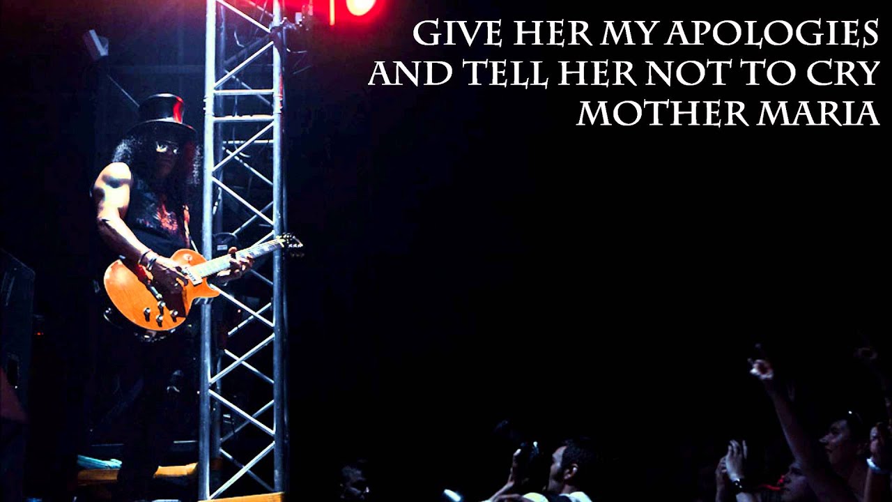 Mother Maria by Slash (With Lyrics)