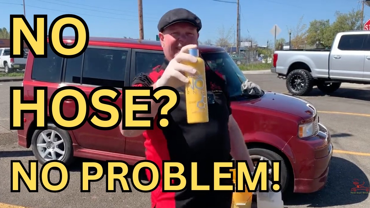 How to Wash Your Car Without a Hose (Apartment & Winter Friendly)
