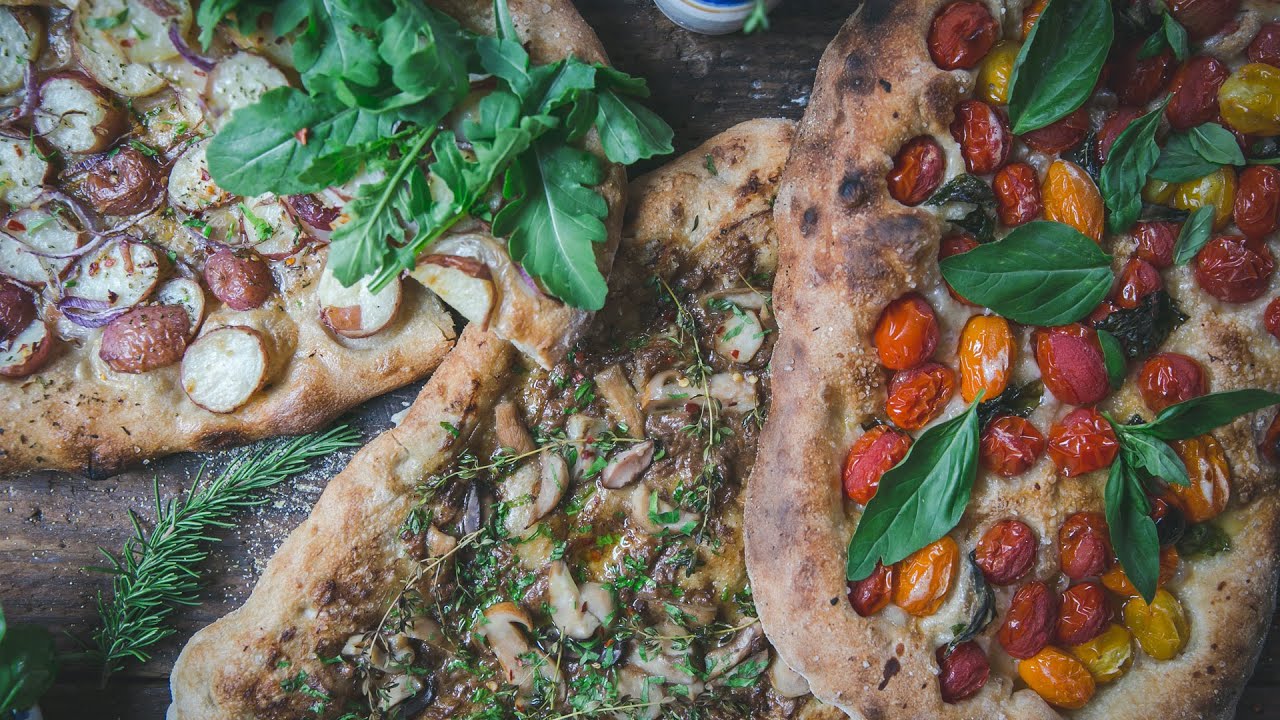 Schiacciata with Toppings Recipe