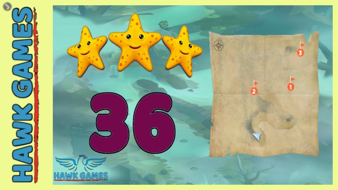 Sea Hero Quest 🐳 Level 36 Myctic Marshes - 3 Stars Walkthrough [Memorise The Map]