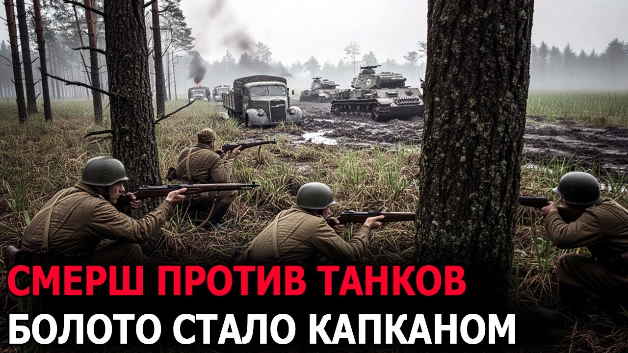 Операция &laquo;Топь&raquo;: как СМЕРШ утопил танковую колонну врага
