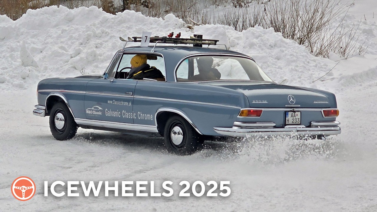 Klasické autá na slovenskom snehu a ľade: to je Icewheels 2025 - volant.tv