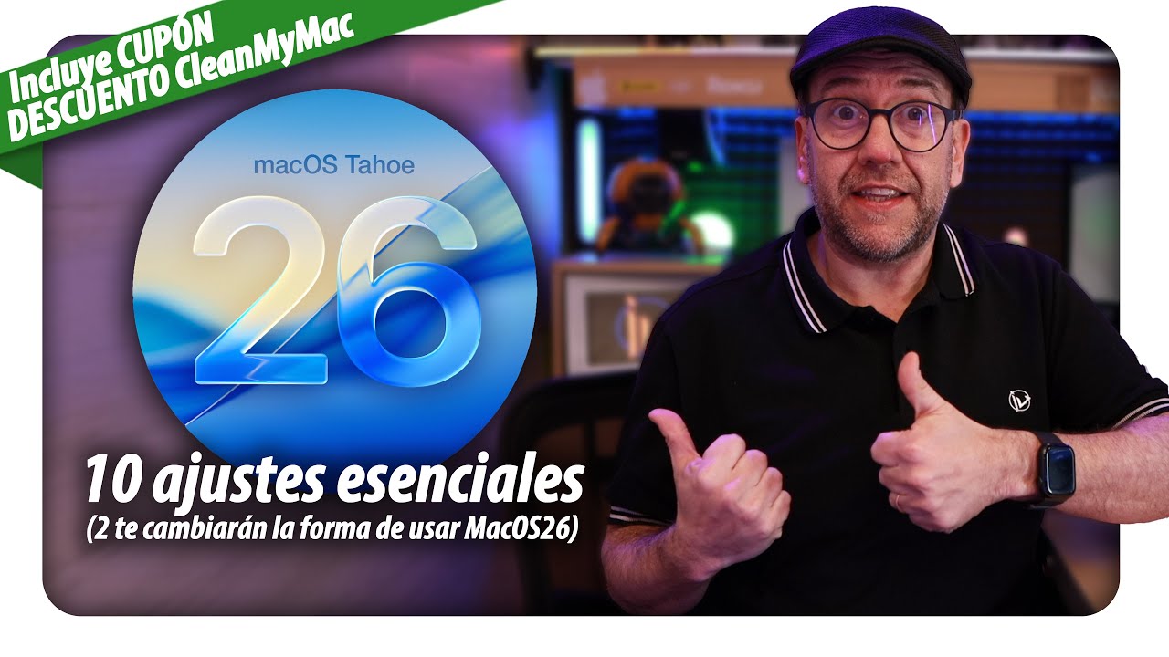 🔥 10 TRUCOS SECRETOS de macOS 26 (¡tu Mac vuela!) + BONO EXCLUSIVO CleanMyMac 🍎