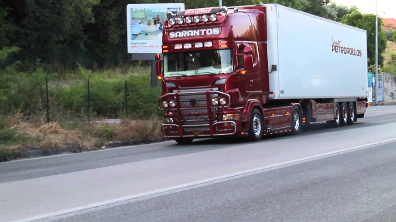 Scania Sarantos V8 sound