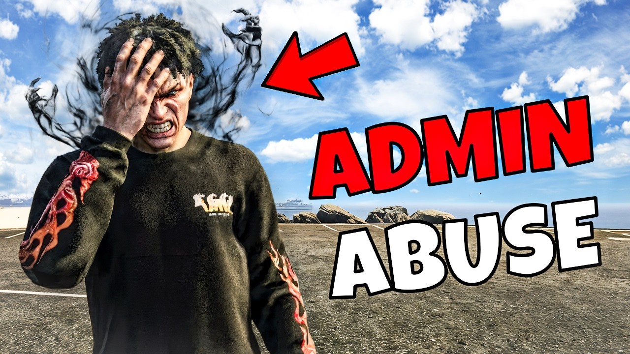 Salty Admin Abuses Perms When Police Arrest Him In GTA RP
