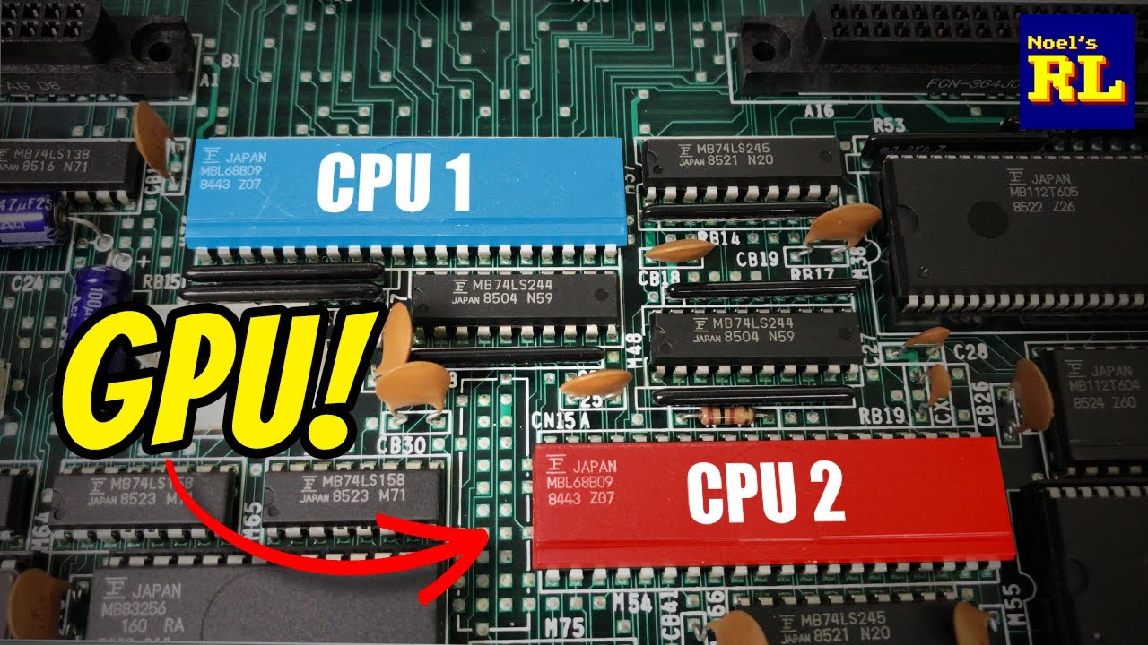 This 8-Bit Computer Has Two CPUs (And One Acts As A GPU!)