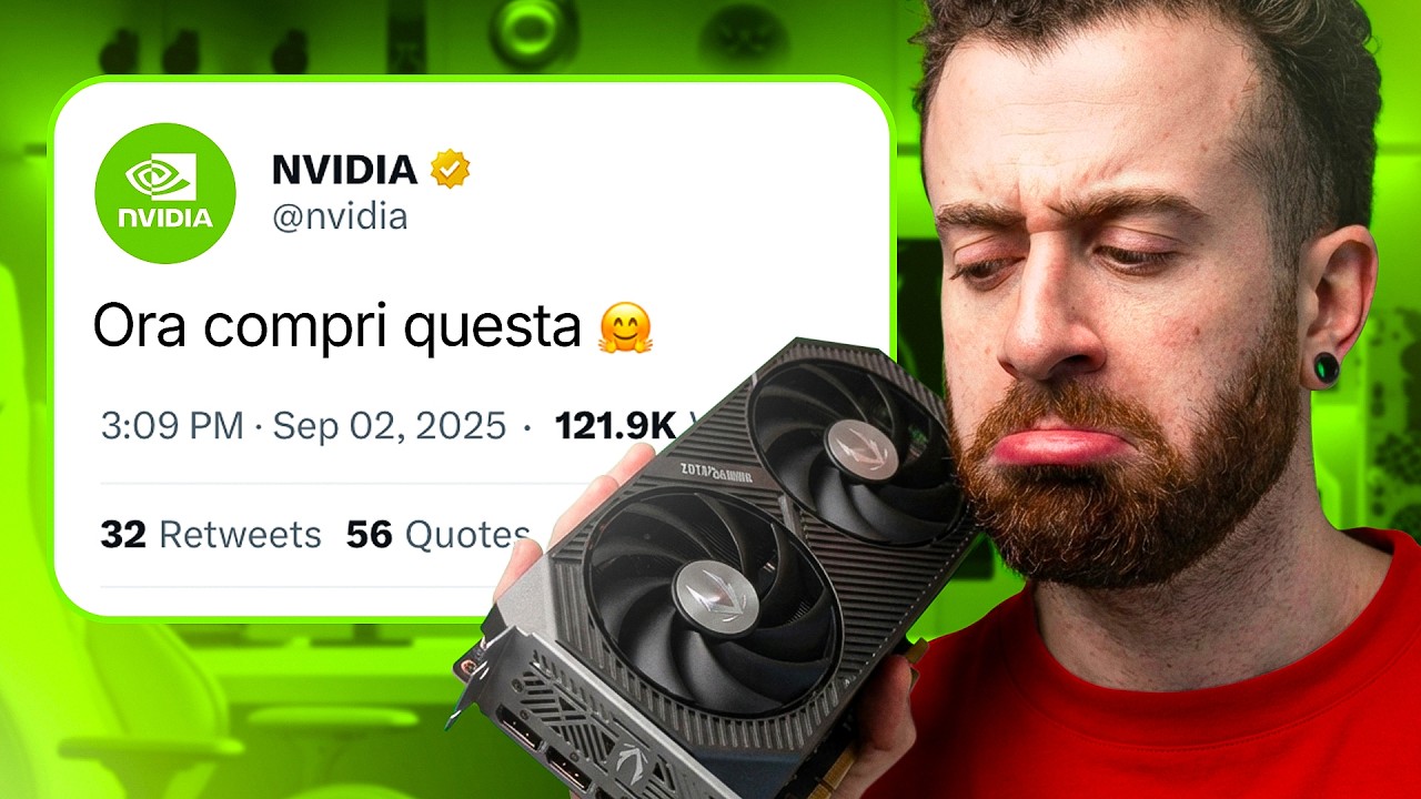 NVIDIA HA DECISO, QUESTA È LA GPU PER I PC GAMER NEL 2026! 😥