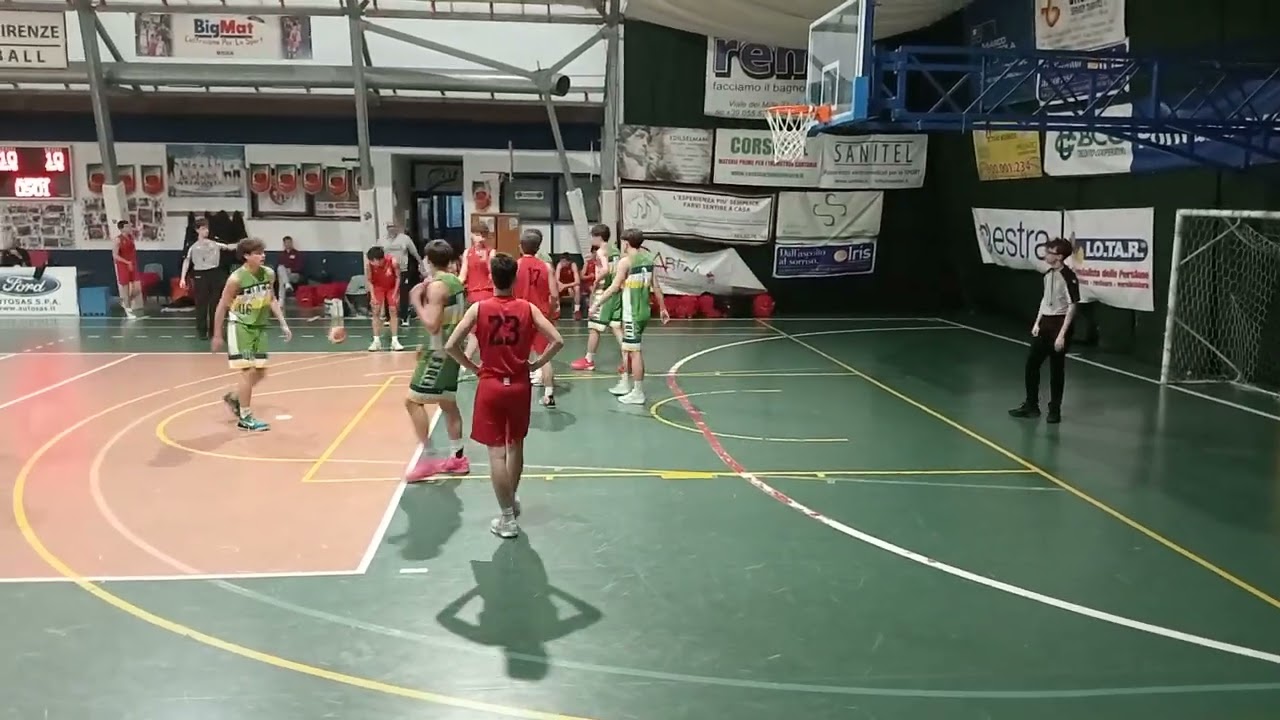 FBA Under 17 Gold vs Montevarchi 1st half