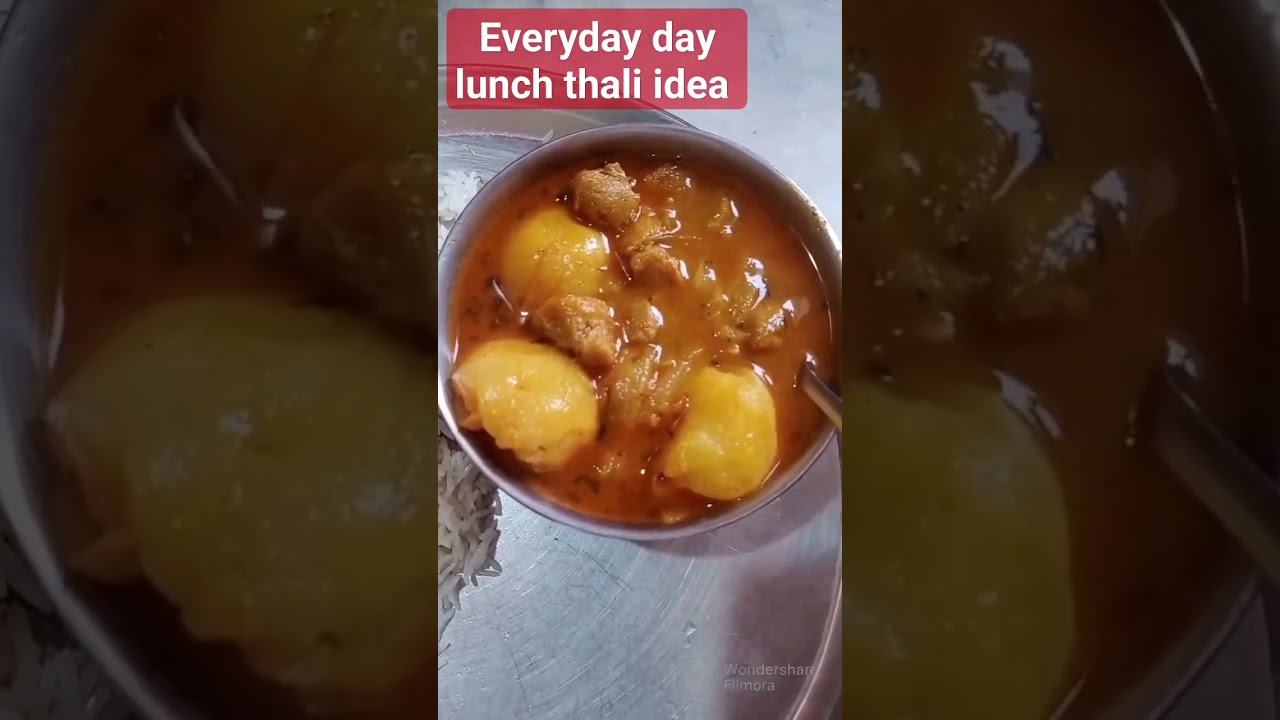 Everyday day Lunch thali ideas#youtubeshorts&nbsp;#youtubefeed&nbsp;#ashortaday&nbsp;#lunchboxideas#lunch