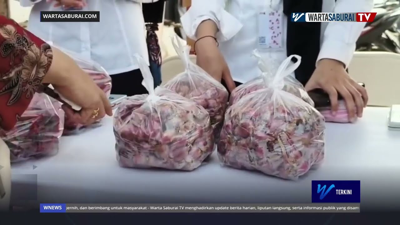 PASAR MURAH RAMADAN DIGELAR SERENTAK, WARGA BISA BELI SEMBAKO BERSUBSIDI | WARTA SABURAI TV