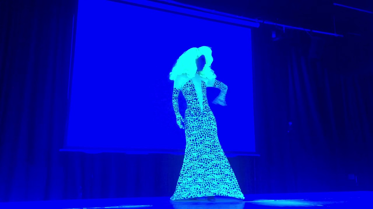 Trinity the Tuck Performing Turn Off the Light by Kim Petras in Cardiff Glee Club