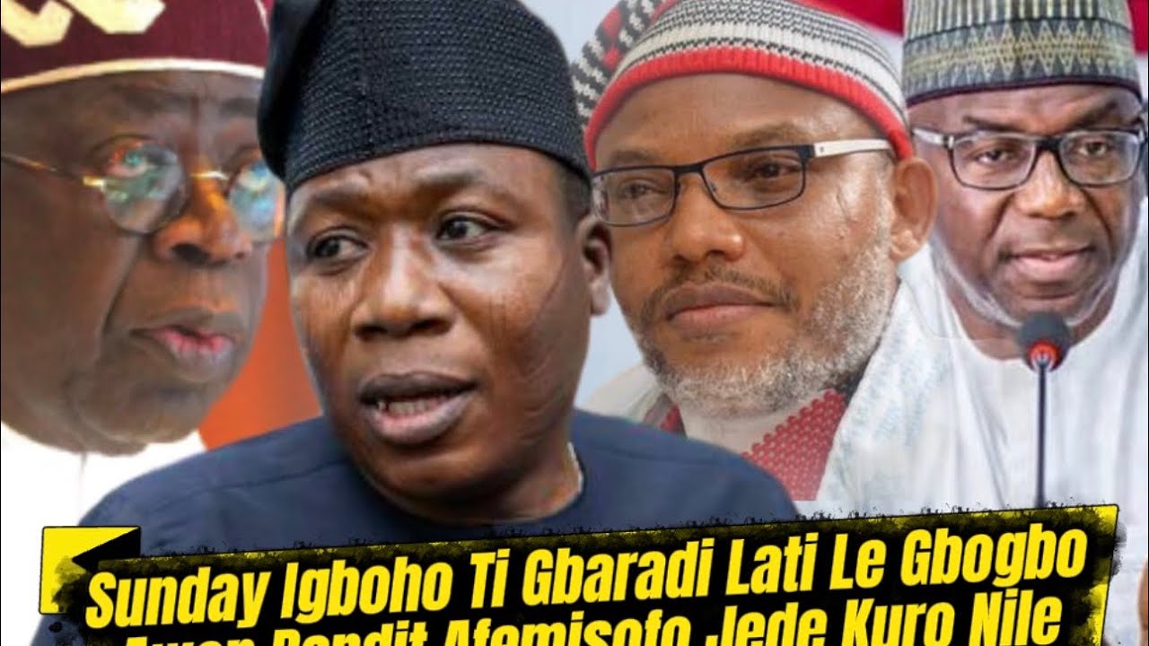 Sunday Igboho Ti Gbaradi Lati Le Gbogbo Awon Bandit Afemisofo Jede Kuro Nile Yoruba, Awon Bandit Se