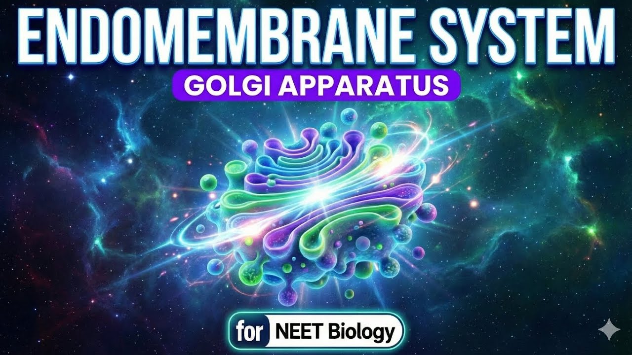 The Cell’s Ultimate Post Office: How the Golgi Apparatus Works NEET 2026 by Himanshu