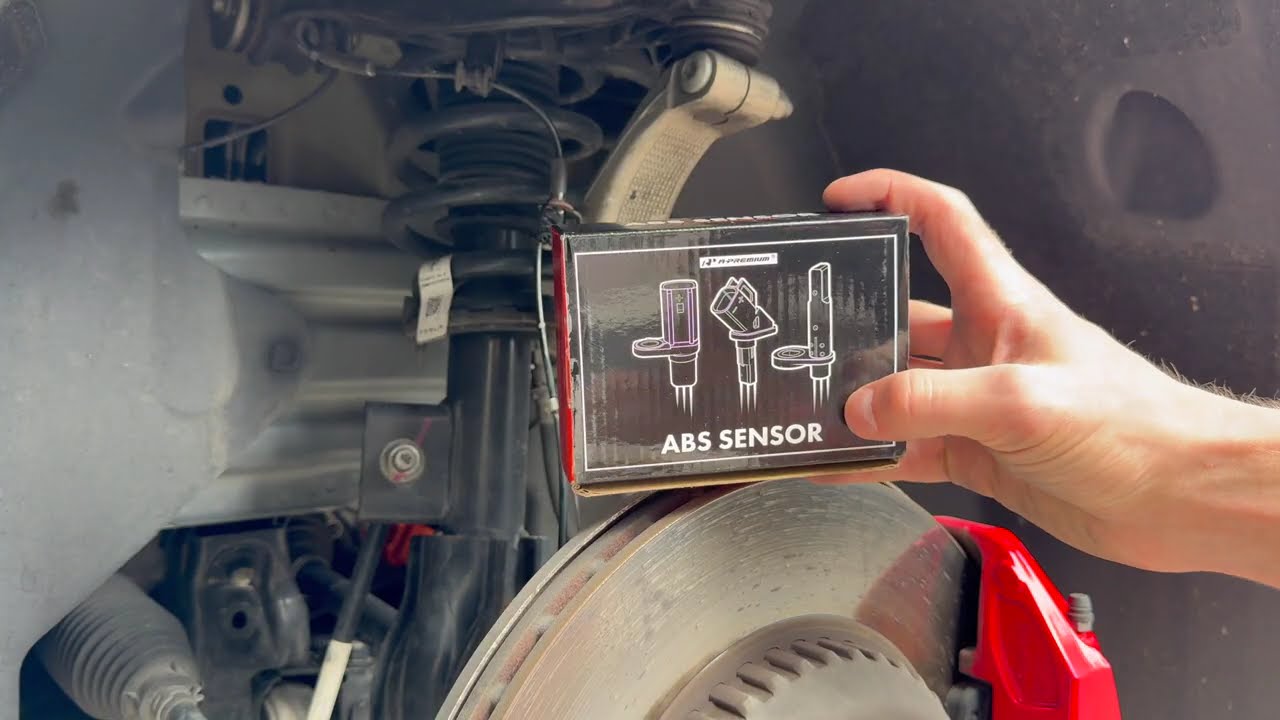 How to fix broken Tesla model 3 wheel speed sensor