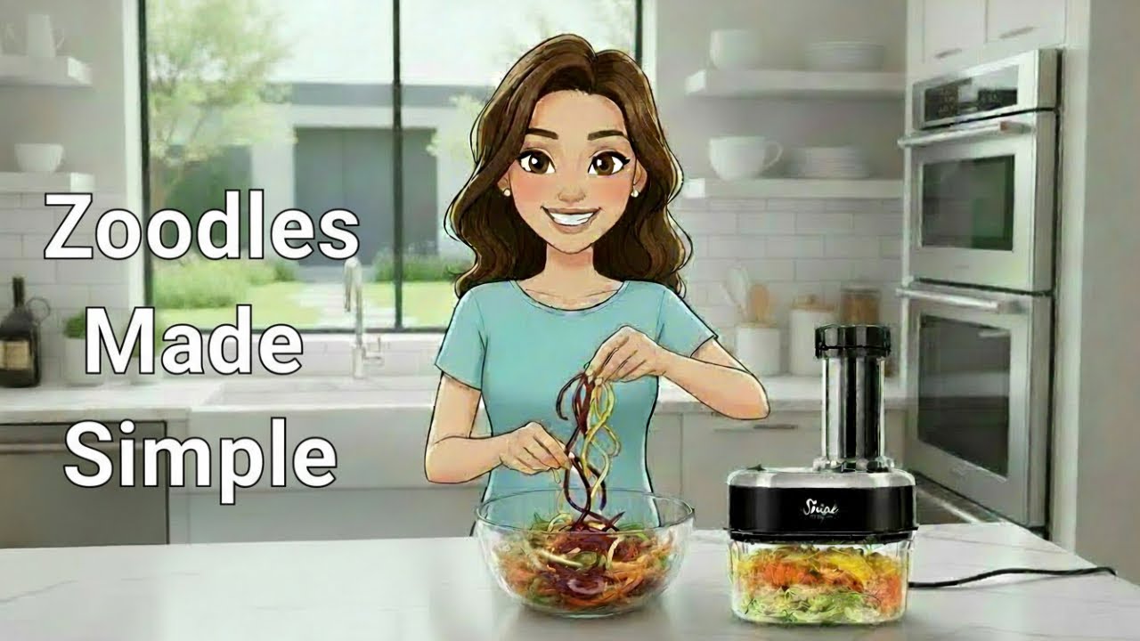 The Secret to Spiralizing Veggies in SECONDS! Is it worth it?