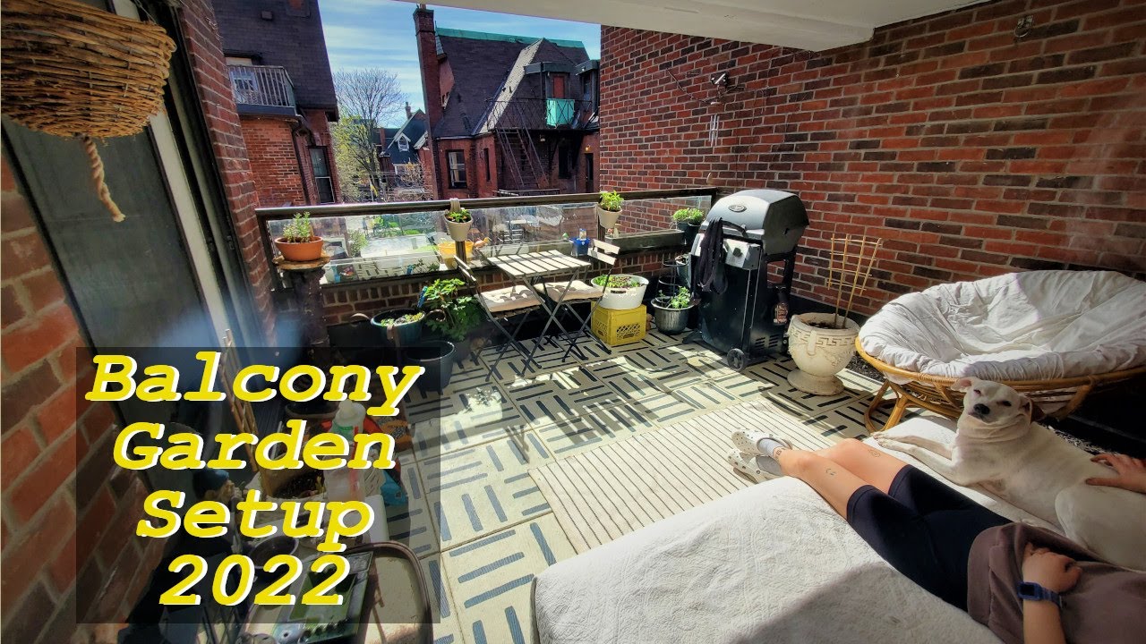 Balcony Garden Setup | Spring Cleaning 2022