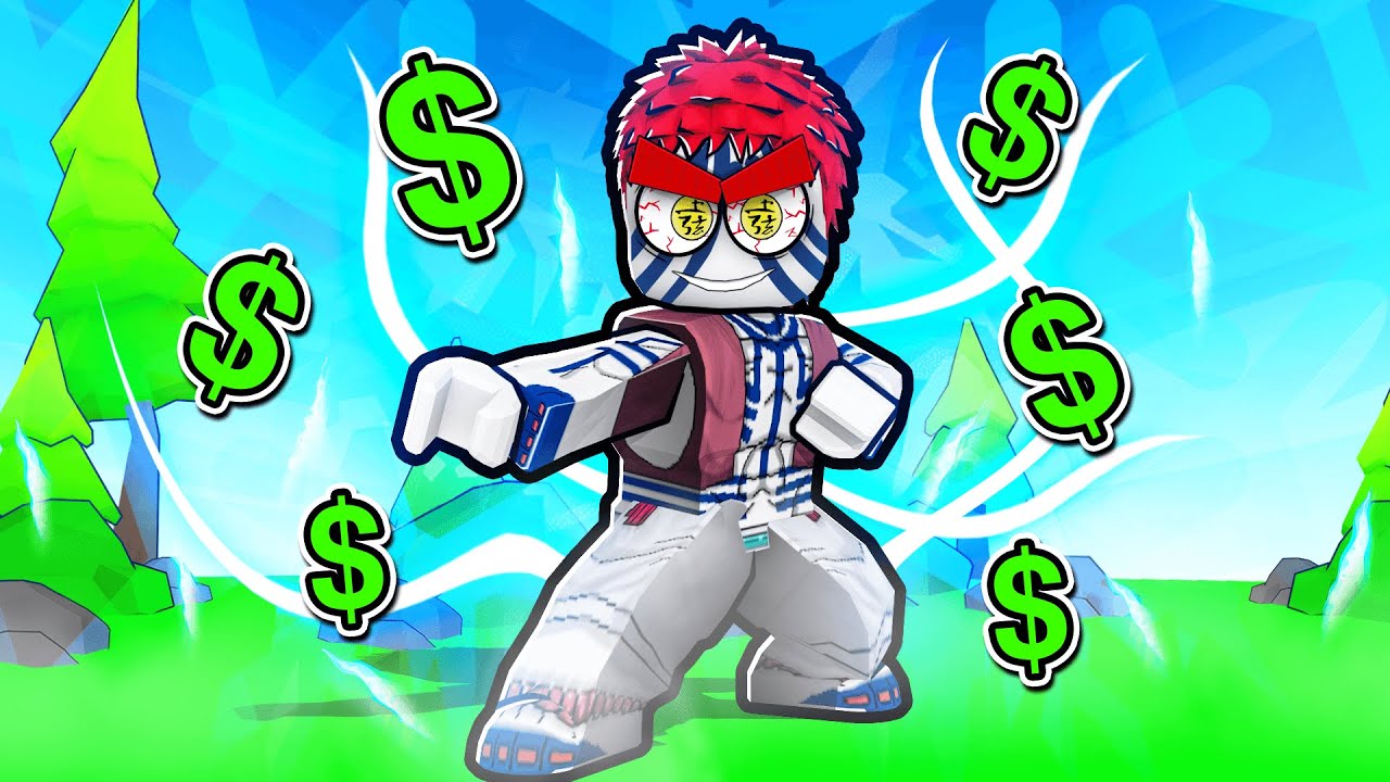 Spending $100,000 ROBUX to become the STRONGEST ANIME CHARACTER in Roblox