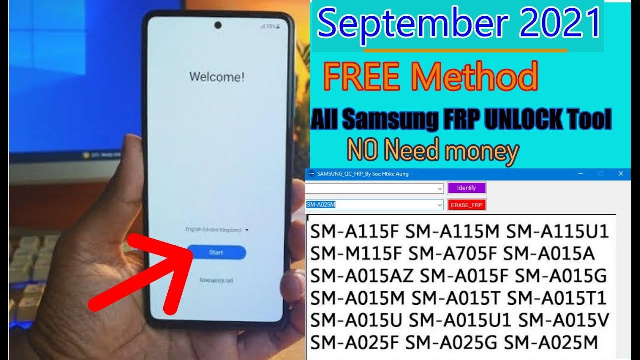 Samsung FRP Tool 2021 Samsung FRP Unlock Android 10.11 FRP Bypass Tool Remove Google Account Samsung