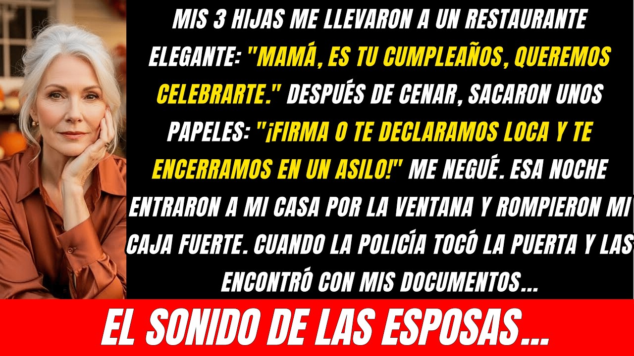 Mis 3 Hijas Me Llevaron a Cenar y Me Obligaron a Firmar: 