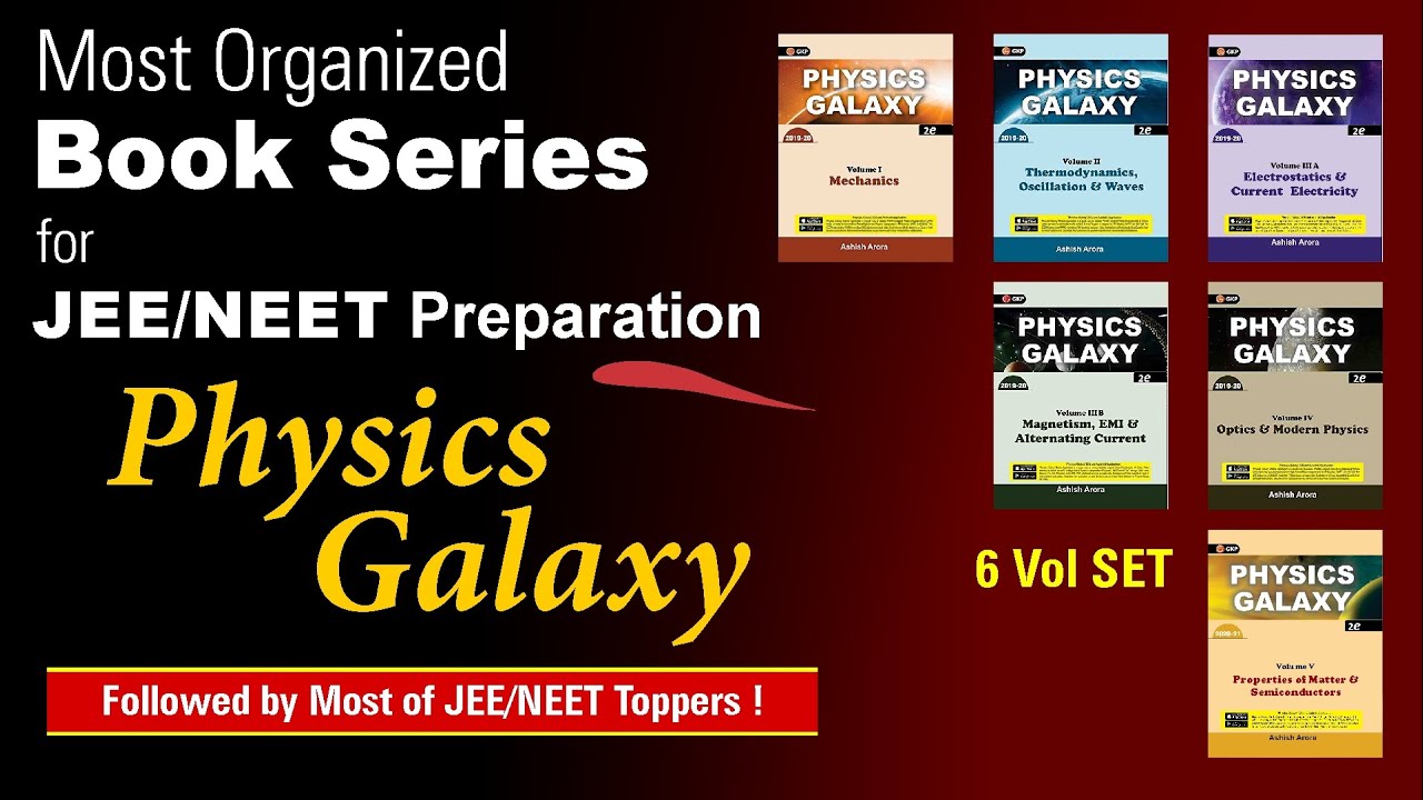 Physics Galaxy Series are BEST Books for JEE & NEET Preparation 