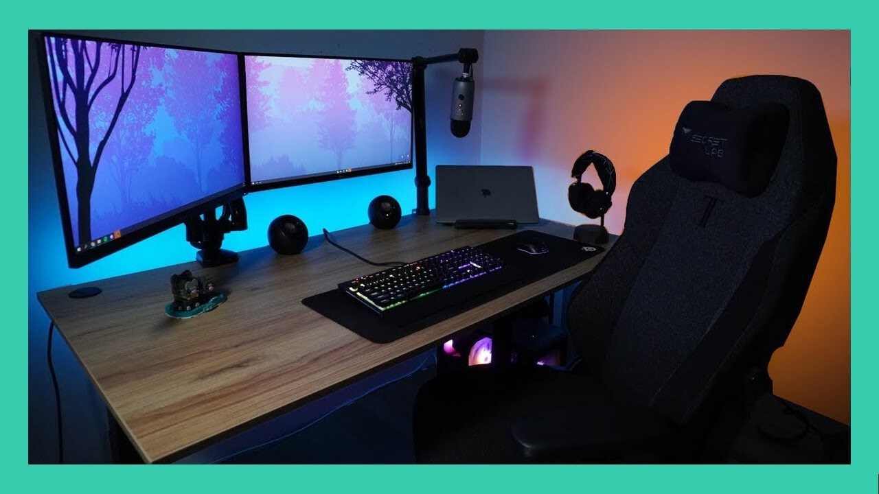 Moje stanowisko pracy zdalnej! 🔥 Programowanie, ergonomia i minimalizm 🖥️